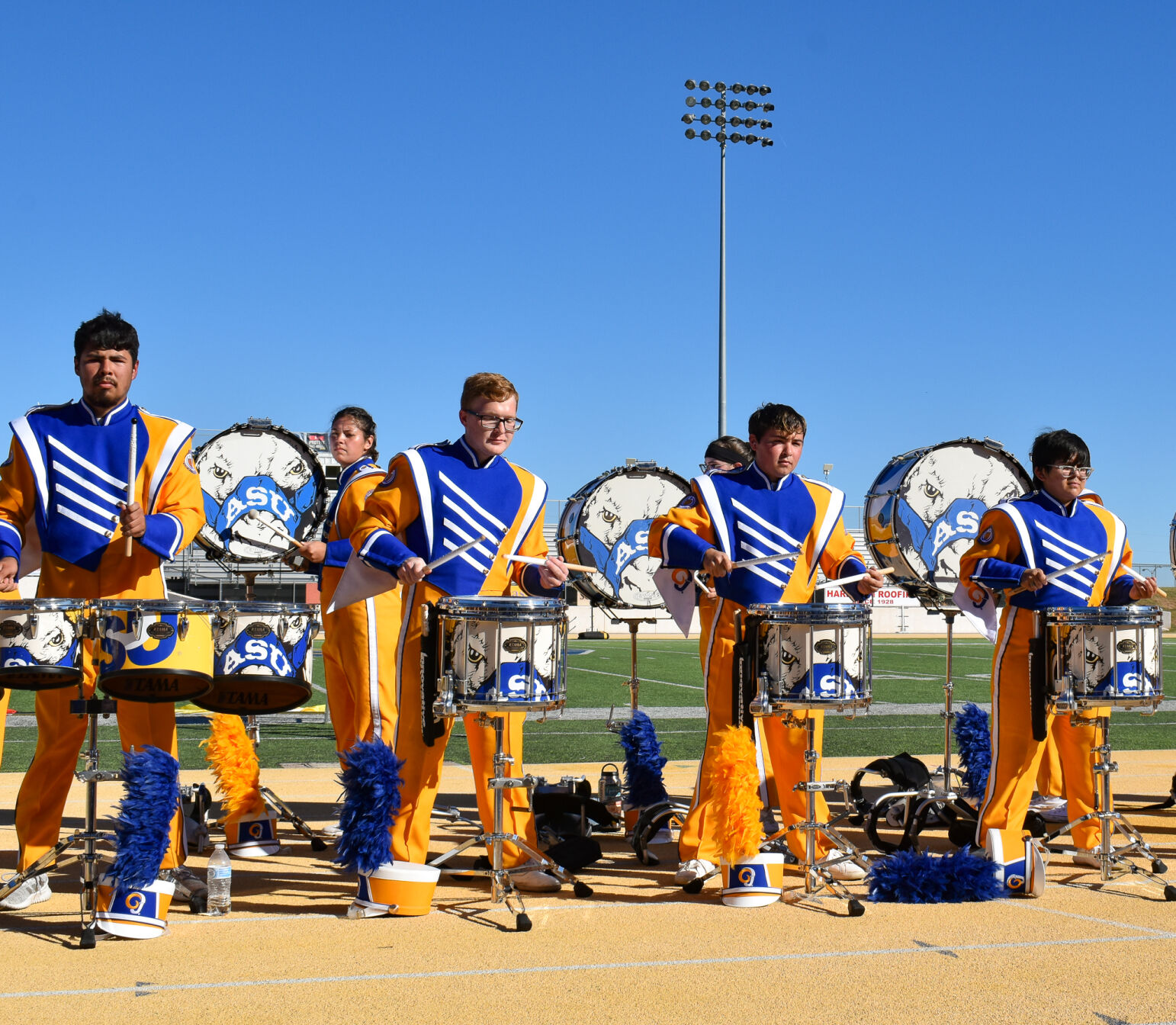 Part of the Drumline